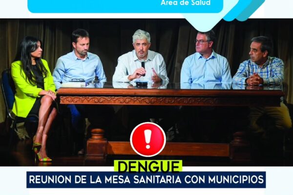 El Intendente se reunió con autoridades sanitarias de la provincia