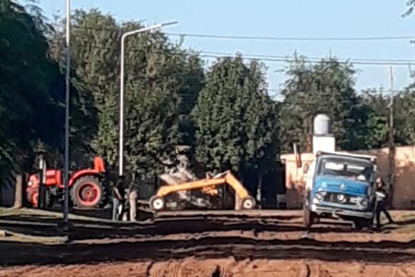 Siguen los trabajos de mejoramiento de calles