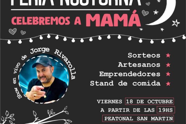 Feria nocturna: celebramos a mamá